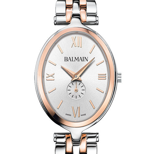 Balmain Haute Elegance Oval Silver Dial Women 32mm