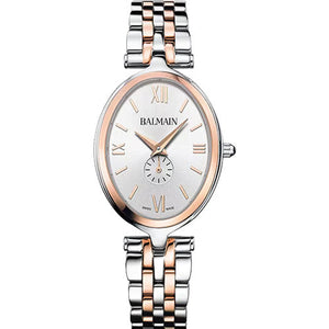 Balmain Haute Elegance Oval Silver Dial Women 32mm