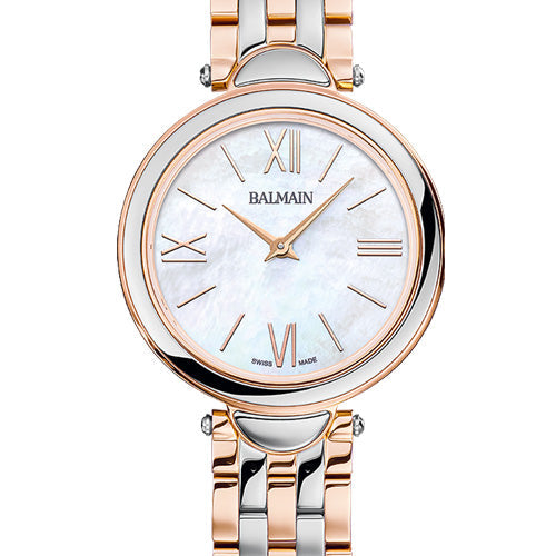 Balmain Haute Elegance White Mother-Of-Pearl Dial Women 29mm