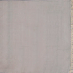 Grey Handwoven Raw Silk Saree With Jumka Motifs-Grey
