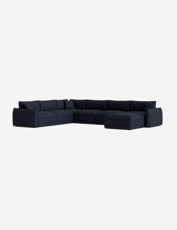 Navy Performance Linen