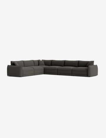 Charcoal Performance Linen