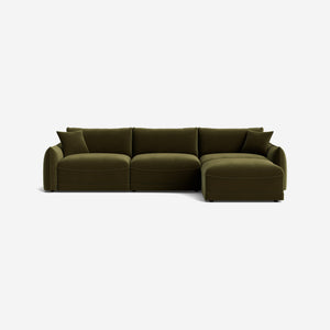 Balmer Modular Sectional Sofa With Ottoman