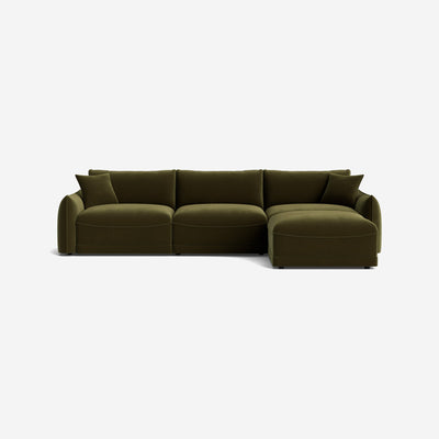 Balmer Modular Sectional Sofa With Ottoman