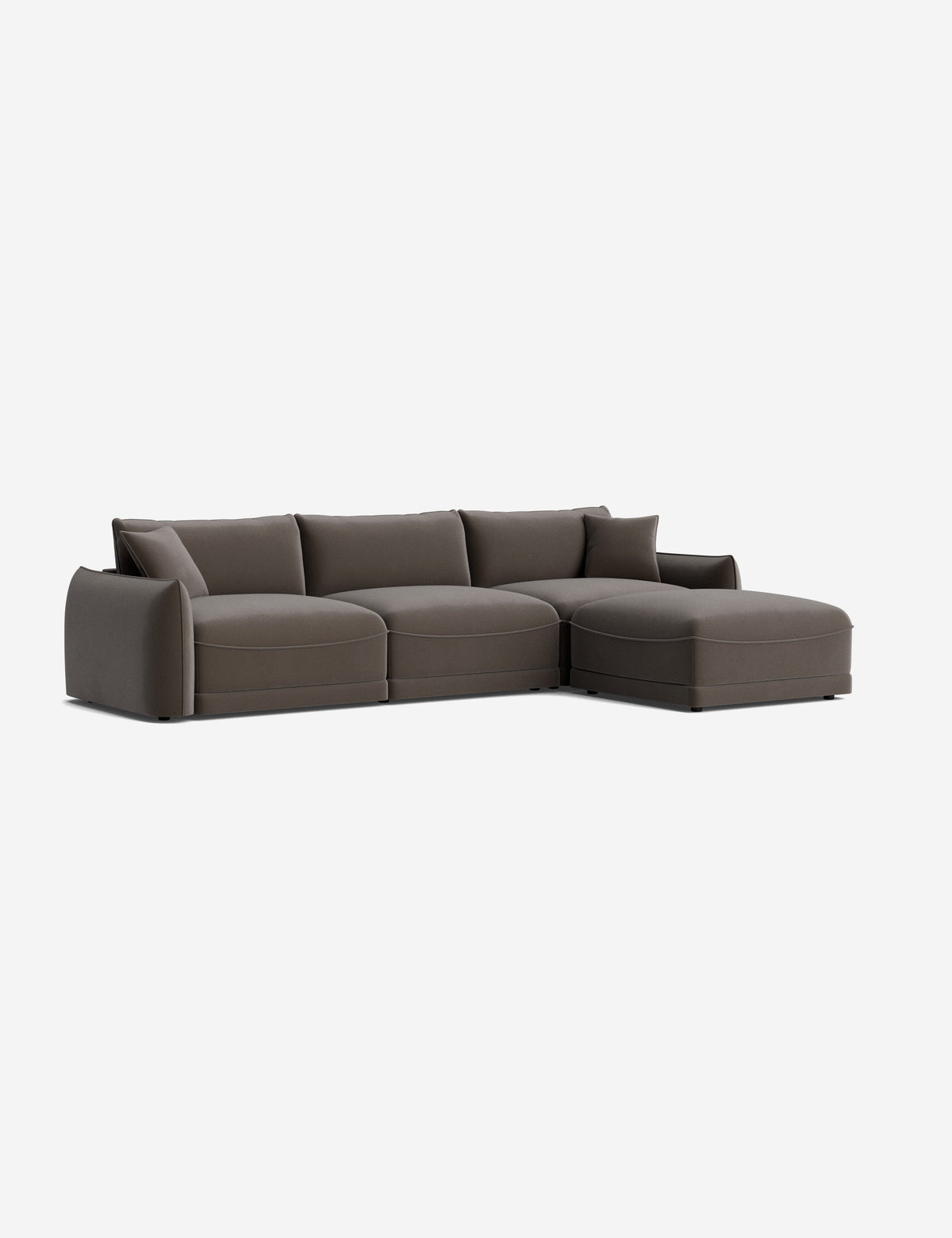 Balmer Modular Sectional Sofa With Ottoman