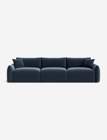 Blue Modern Velvet