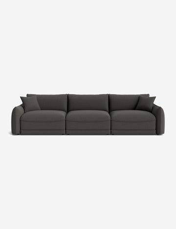 Charcoal Performance Linen
