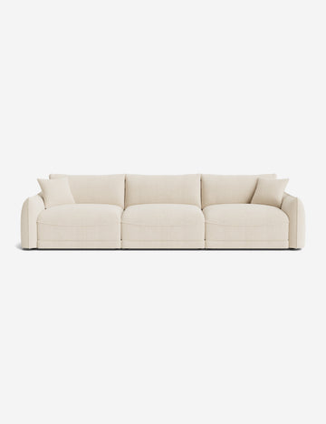 Ivory Modern Boucle