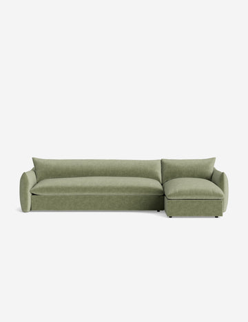 Sage Performance Striated Velvet
