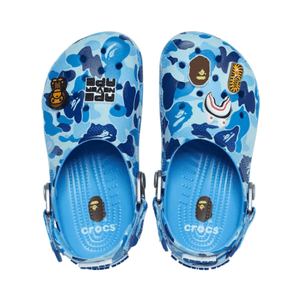 Crocs Classic Clog A Bathing Ape ABC Camo Blue