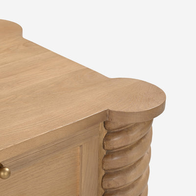 Treccia 2-Drawer Nightstand by Gillian Segal for Moe's