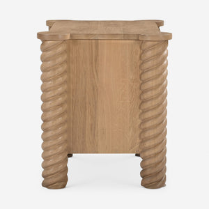 Treccia 2-Drawer Nightstand by Gillian Segal for Moe's