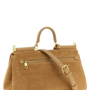Dolce & Gabbana My Sicily Suede Handbag