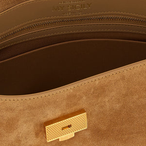 Dolce & Gabbana My Sicily Suede Handbag