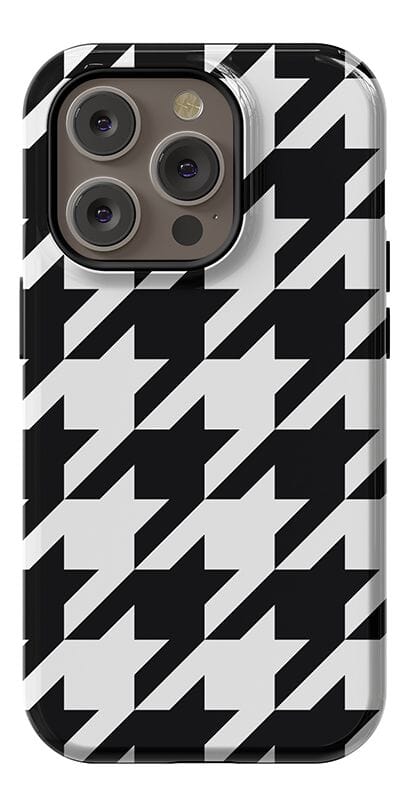 Houndstooth | High Contrast Design Case