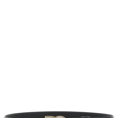 Dolce & Gabbana Reversible ‘dg’ Cross Belt