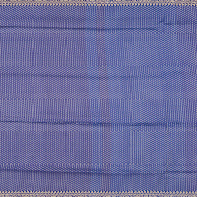 Blue Handwoven Benares Silk Saree