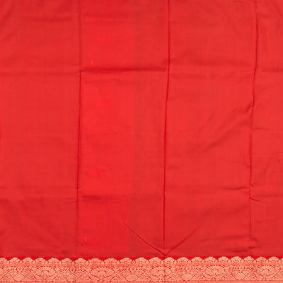 Dark-Green Handwoven Banarasi Silk Saree