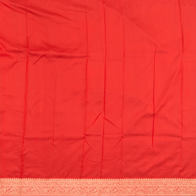 Chocolate Handwoven Banarasi Silk Saree