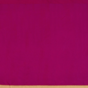 Black Handwoven Benarasi Silk Saree With Tree Motifs & Paisley Motifs in Pink Border & Pallu-Black