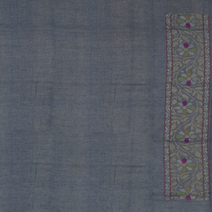 Blue Handwoven Benarasi 