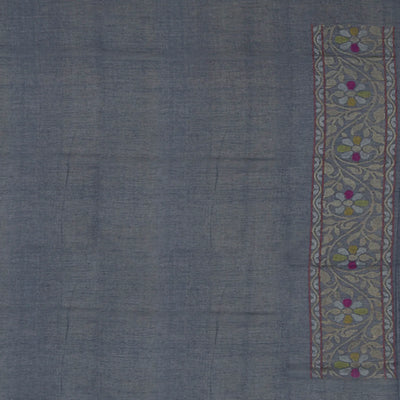 Blue Handwoven Benarasi 