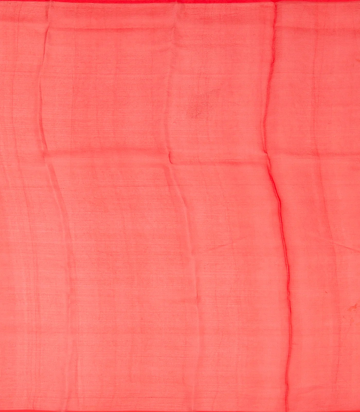 Red Banarasi Khaddi Georgette Saree With Floral Motifs-Red