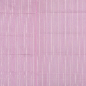Bubble Gum Pink Handloom Banarasi Cotton Saree With Floral Motifs-BubbleGum Pink