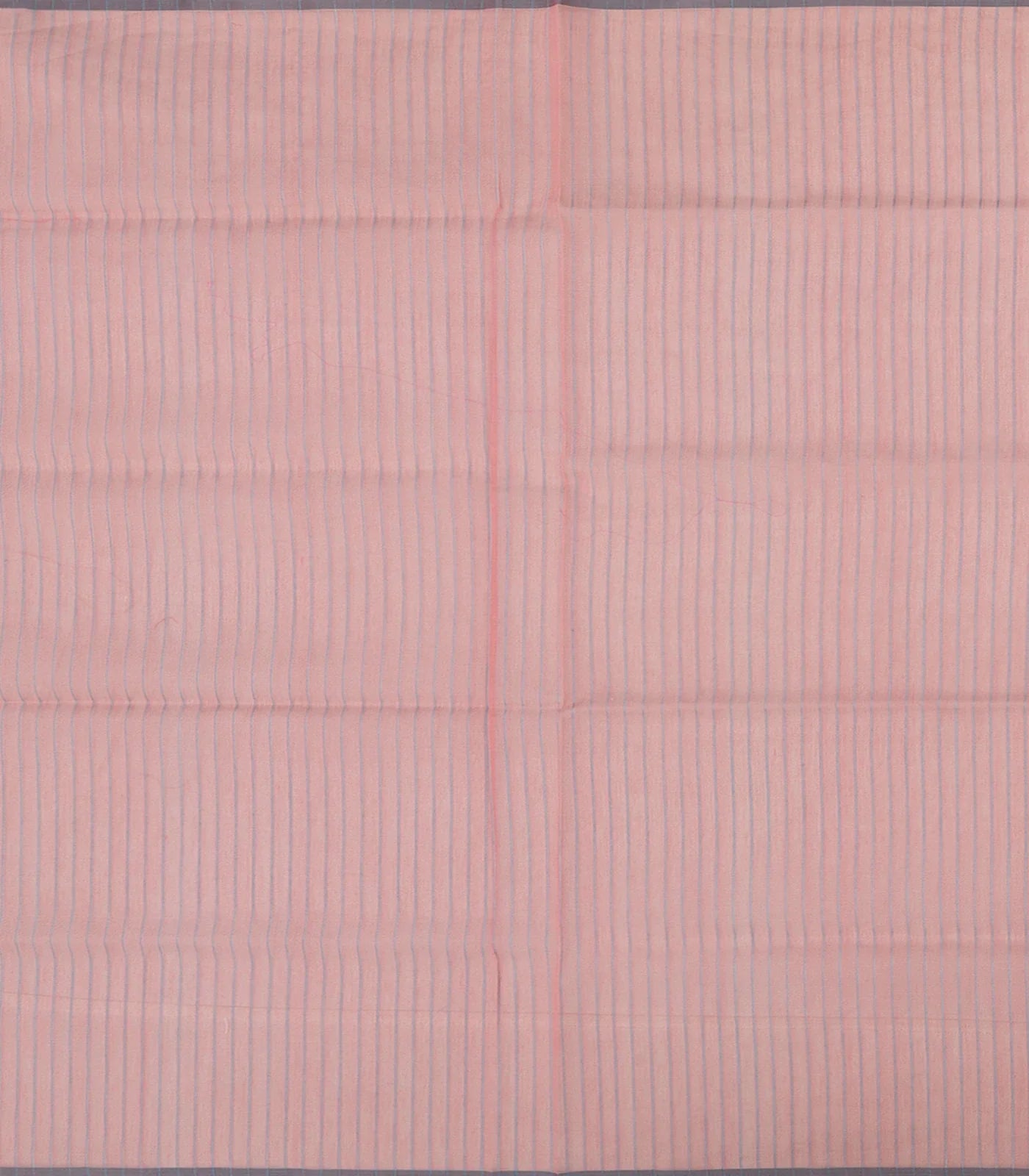 Dusty Pink Handloom Banarasi Cotton Saree With Floral Grey Border-Dusty Pink