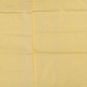 Cardamom Green Handloom Banarasi Cotton Saree With Chevron Motifs-Cardamom Green