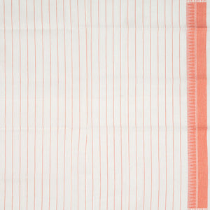 Sandal Handloom Banarasi Cotton Saree With Floral Vine Motifs-Sandal