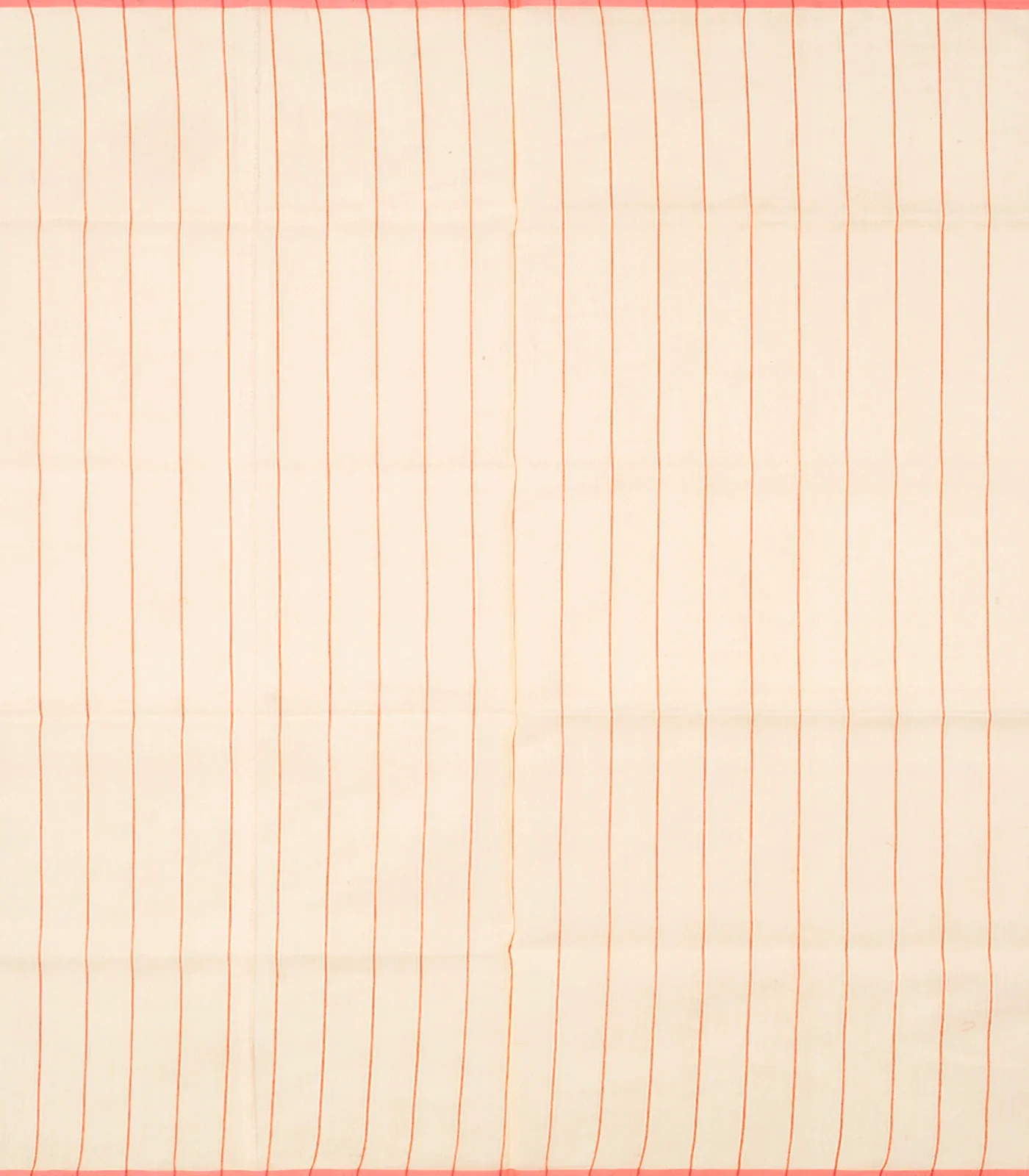 Sandal Handloom Banarasi Cotton Saree With Floral Vine Motifs-Sandal