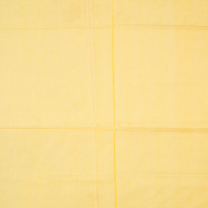 Yellow Handloom Banarasi Cotton Saree With Floral Jaal Motifs-Yellow