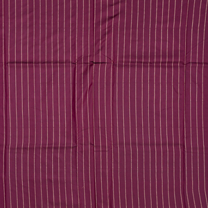 Magenta Handloom Banarasi Silk Saree With Mango Motifs-Magenta