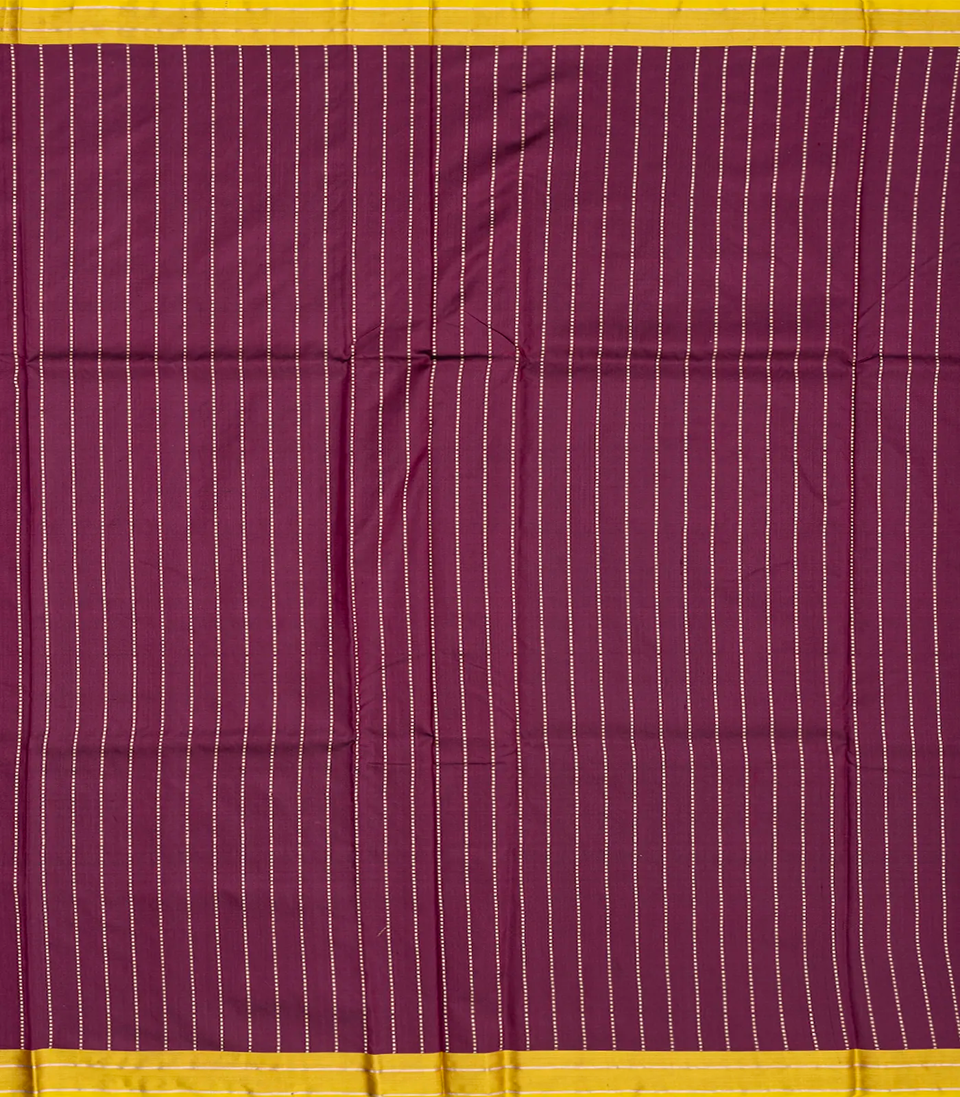 Magenta Handloom Banarasi Silk Saree With Mango Motifs-Magenta