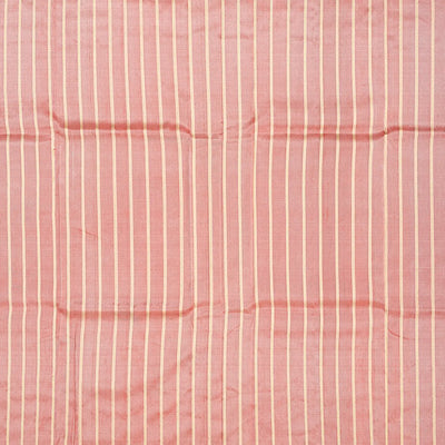 Baby Pink Handloom Banarasi Tissue Silk Saree With Floral Motifs-Baby Pink