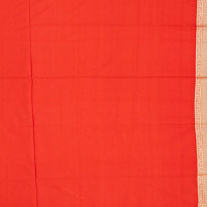 Black Handloom Banarasi Silk Saree With Floral Vine Motifs-Black