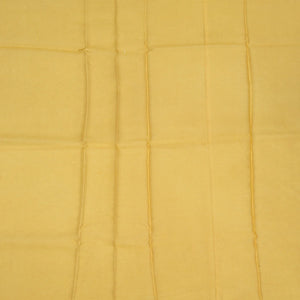 Mustard Handwoven Banarasi Organza Saree With Diamond Buttas-Mustard