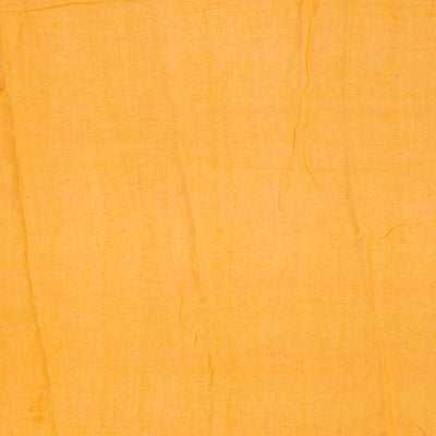 Yellow Handloom Banarasi Jamdani Saree With Floral Motifs-Yellow