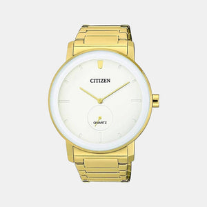 Citizen X Men Quartz White Dial Analog Stainless Steel Watch BE9182-57A