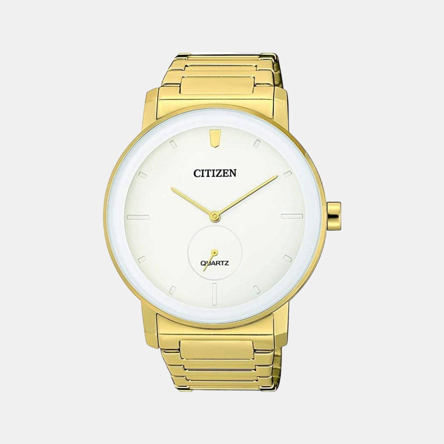 Citizen X Men Quartz White Dial Analog Stainless Steel Watch BE9182-57A