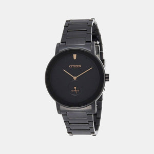 Citizen X Men Quartz Black Dial Analog Stainless Steel Watch BE9187-53E