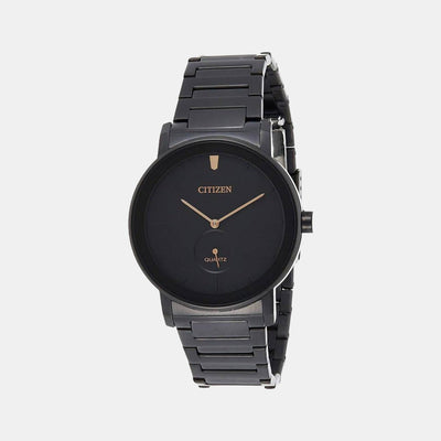 Citizen X Men Quartz Black Dial Analog Stainless Steel Watch BE9187-53E