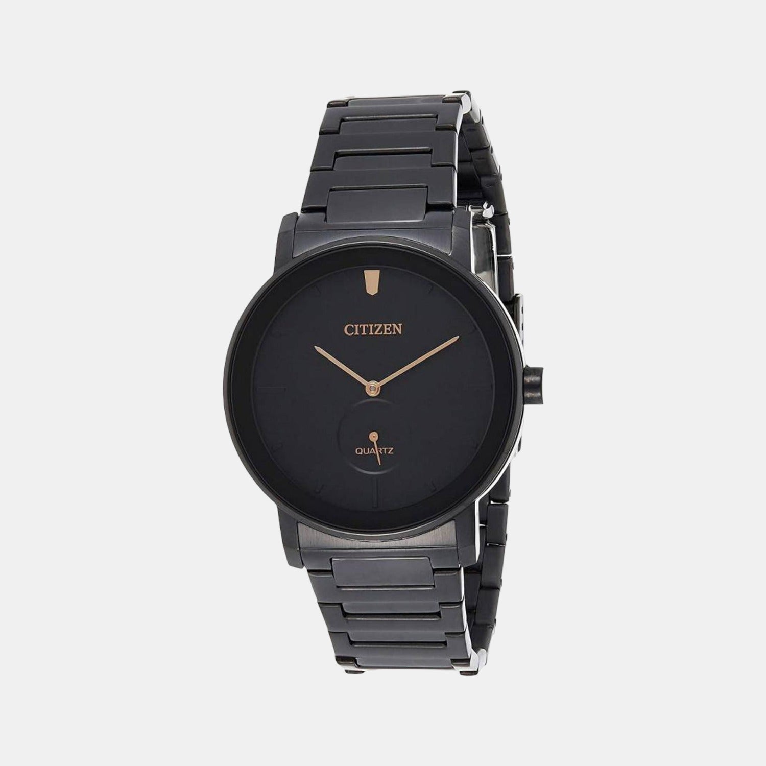 Citizen X Men Quartz Black Dial Analog Stainless Steel Watch BE9187-53E