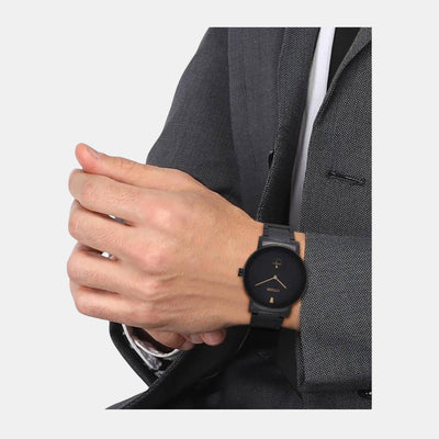 Citizen X Men Quartz Black Dial Analog Stainless Steel Watch BE9187-53E