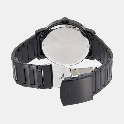 Citizen X Men Quartz Black Dial Analog Stainless Steel Watch BE9187-53E