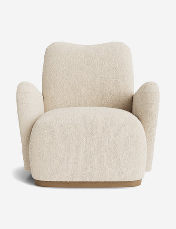 Ivory Modern Boucle