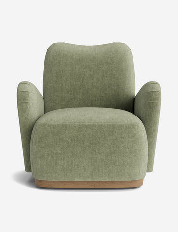 Sage Performance Striated Velvet