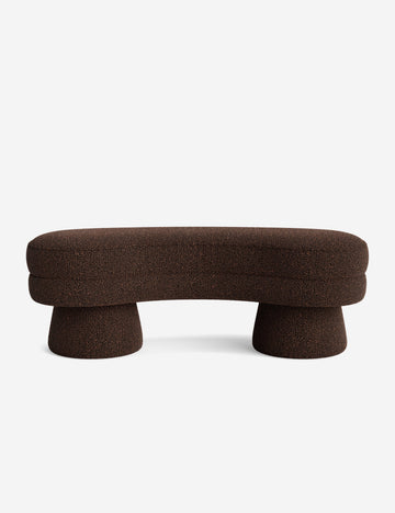 Brown Basket Boucle