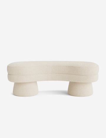 Ivory Modern Boucle